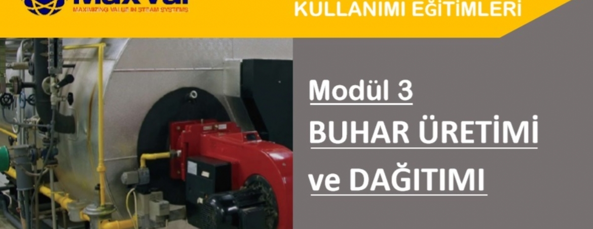  WEBINAR EĞİTİMİ: 3. MODÜL - BUHAR ÜRETİMİ ve DAĞITIMI