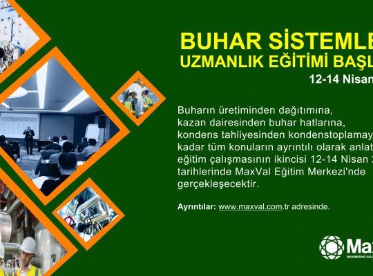 BUHAR SİSTEMLERİ UZMANLIK EĞİTİMİ TEKRARI