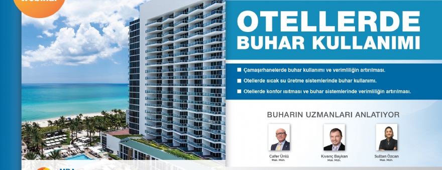 Otellerde Buhar Kullanımı Webinar Katılım Formu