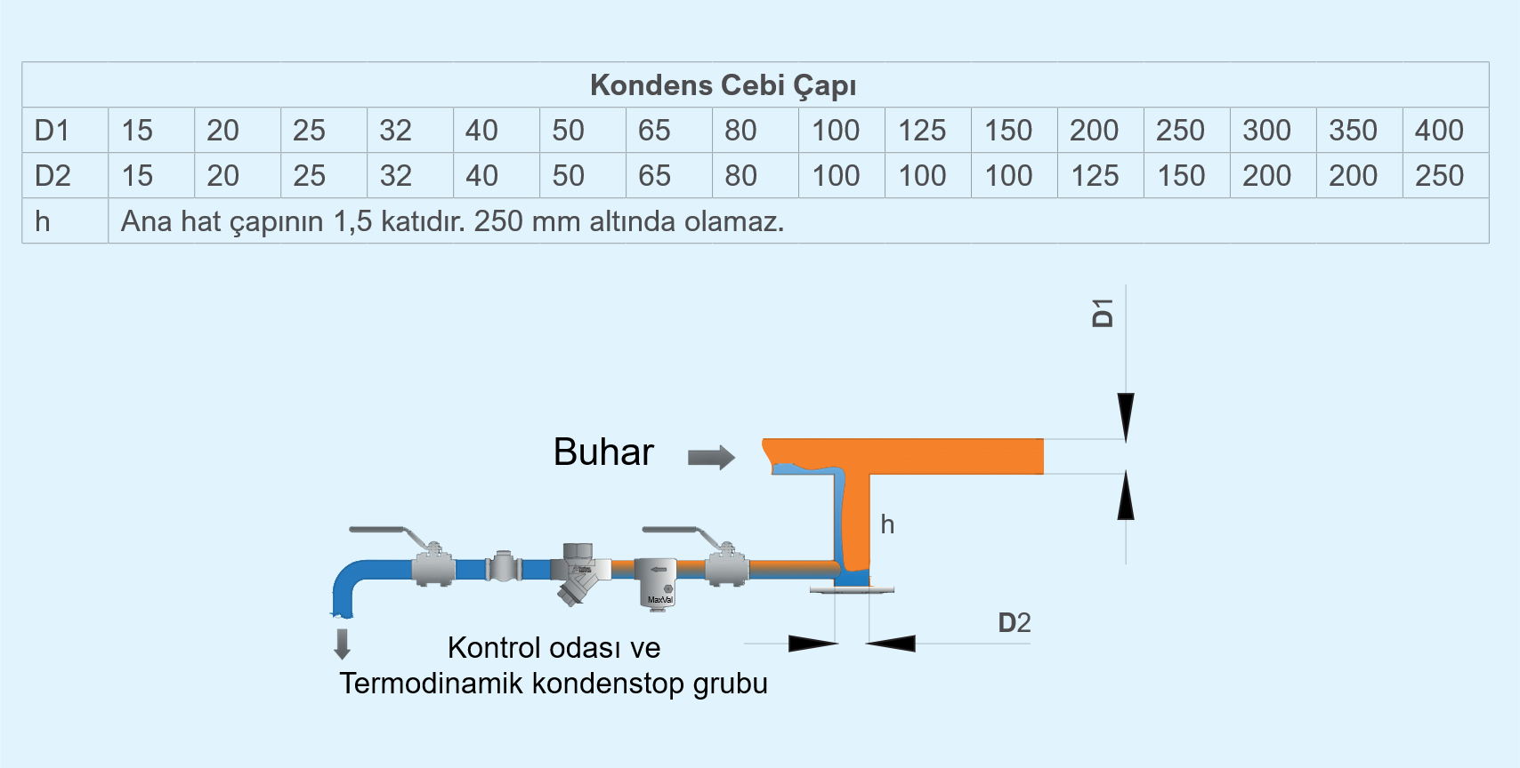 BUHAR DAĞITIMI